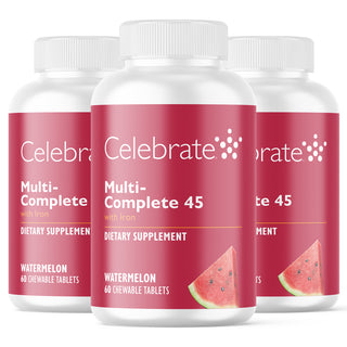 Multi-Complete 45 Multivitamine bariatrique avec Fer, A mâcher