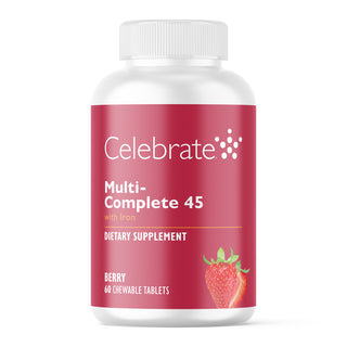 Multi-Complete 45 Multivitamine bariatrique avec Fer, A mâcher