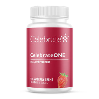 CelebrateONE Bariatric One A Day Multivitamin A mâcher, Fer Gratuit 