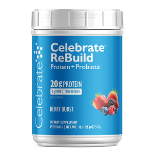 Celebrate® ReBuild Protéine + Probiotique, poudre