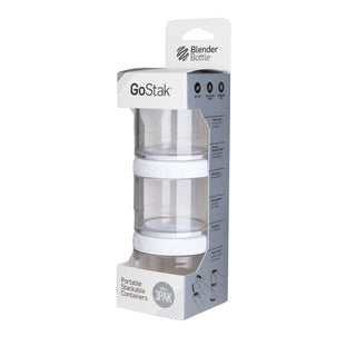 BlenderBottle ™ Boîte de stockage de compléments alimentaires GOSTAK