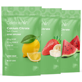 Calcium Citrate, Pâte à mâcher