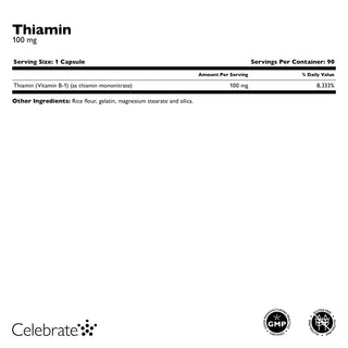 Thiamine Vitamine B1 100 mg