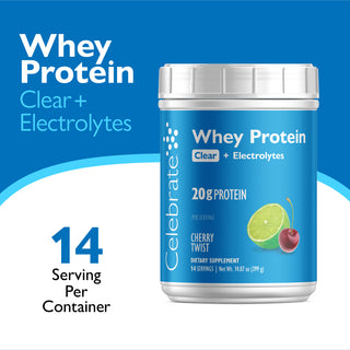 Celebrate Whey Protéine Clair + Électrolytes 