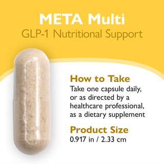 Soutien nutritionnel META Multi GLP-1 