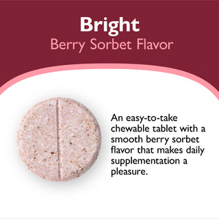 Multi-ADEK Vitamine sans Fer, A mâcher, Berry Sorbet
