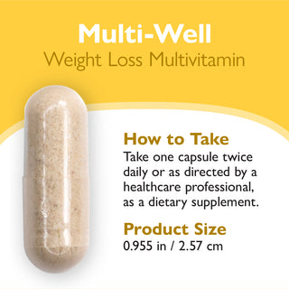 Multivitamine pour la perte de poids Multi-Well, Capsules 