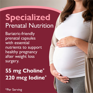 Vitamine prénatale bariatrique avec Fer, Capsules