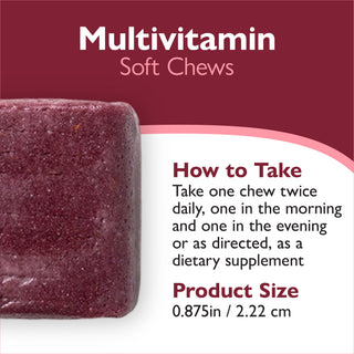 Multivitamine bariatrique sans Fer, Pâte à mâcher