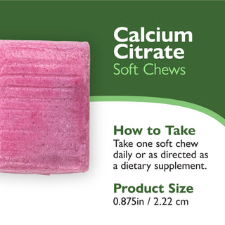 Calcium Citrate, Pâte à mâcher