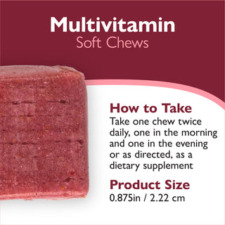 Multivitamine bariatrique sans Fer, Pâte à mâcher