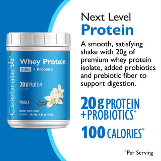 Celebrate® ReBuild Protéine + Probiotique, poudre