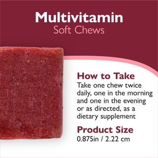 Multivitamine bariatrique sans Fer, Pâte à mâcher