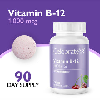 Vitamine B-12, Quick-Melt