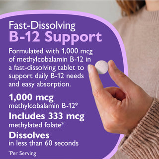 Vitamine B-12, Quick-Melt