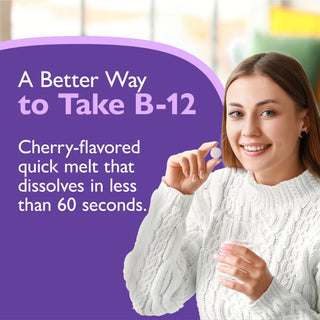 Vitamine B-12, Quick-Melt