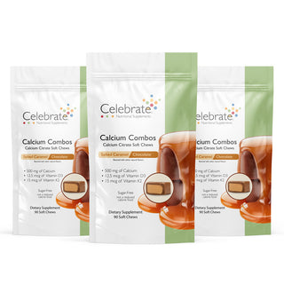 Calcium Combinaisons de citrates, Pâte à mâcher