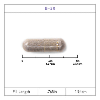 Complexe de vitamine B-50, Gélule