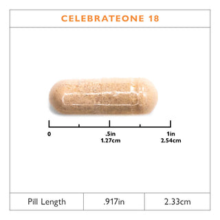 CelebrateONE 18 Once Daily Multivitamine Bariatique avec Fer Capsules 