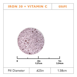 Fer + Vitamine C A mâcher Comprimés